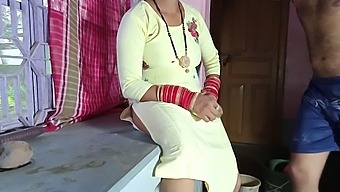 Indian Girl Caught On Hidden Camera In Daughter'S Kitchen