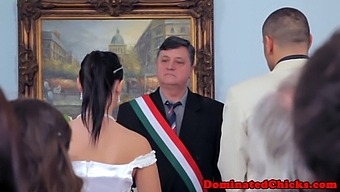 European Bride Submits To Bdsm After The Wedding