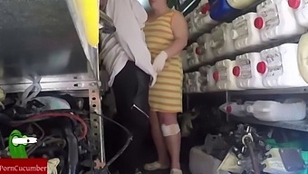 A Couple'S Secret Recording Caught On A Hidden Camera At Work