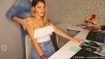 Steamy Office Encounter With A Seductive Massage | Verified Teen Nurse On Cam