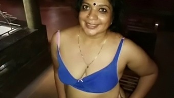 Desi Mallu Chechi Video With Ballbusting And Cum Swallowing