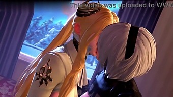 Double Penetration And Facial In Hot 3d Video With Music