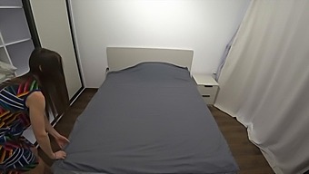 Unfaithful Husband Watches As His Friend Sleeps With His Wife On Their Marital Bed